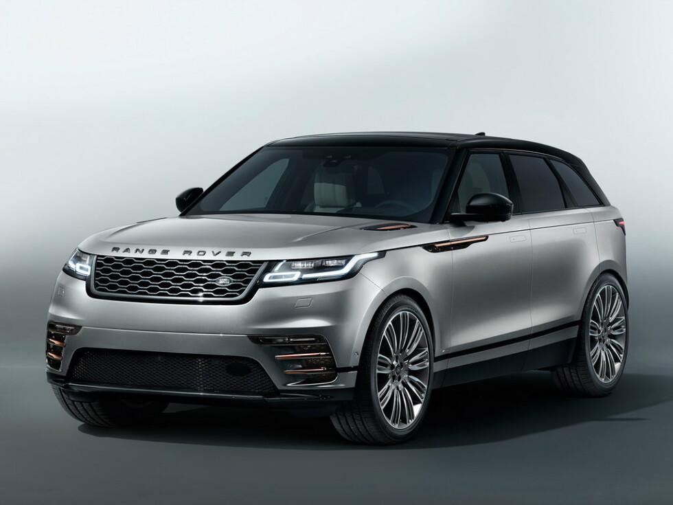 Коврики текстильные "Стандарт" для Land Rover Range Rover Velar (suv / L560) 2017 - Н.В., черные, 5шт.