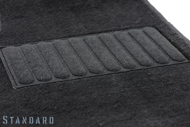 Коврики текстильные "Стандарт" для Skoda Superb II (универсал / 3T5 без электро-привода передних сидений) 2009 - 2013, черные, 1шт.