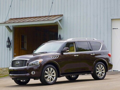 Коврики текстильные "Комфорт" для Infiniti QX56 (suv / Z62) 2010 - 2013, ые, 3шт.