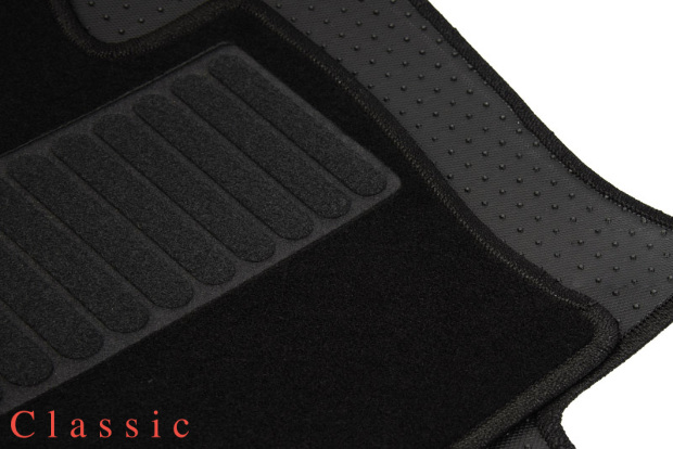 Коврики текстильные "Классик" для Subaru Forester (suv / SH) 2008 - 2013, черные, 4шт.
