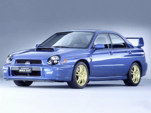 Коврики EVA для Subaru Impreza WRX (седан / GD) 2000 - 2002