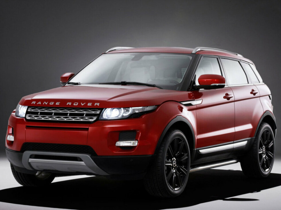 Коврики текстильные "Комфорт" для Land Rover Range Rover Evoque I (suv / L538) 2011 - 2015, ые, 4шт.