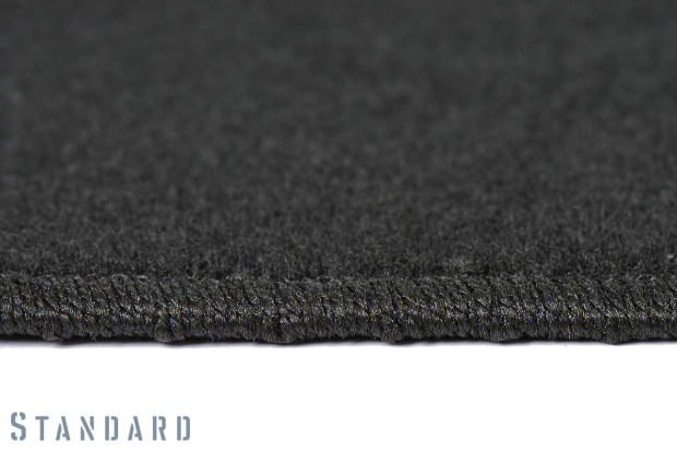 Коврики текстильные "Стандарт" для Volvo S80 II (седан) 2010 - 2013, черные, 5шт.