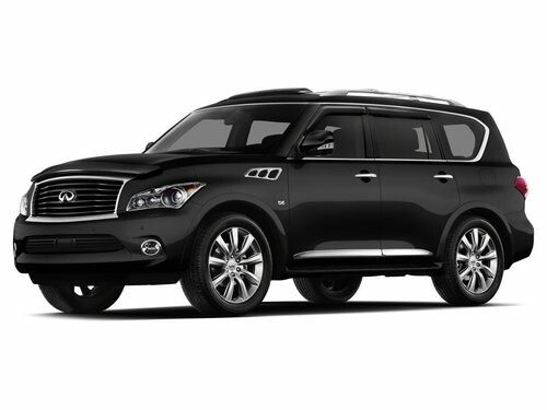 Коврики ЭВА "EVA ромб" для Infiniti QX80 (suv) 2013 - 2017, серые, 3шт.